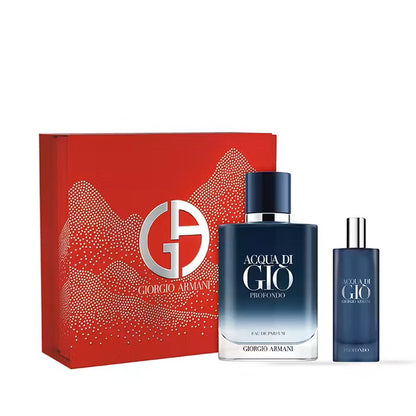 Armani Acqua Di Gio Profondo Eau De Parfum 100 Ml Gift Set